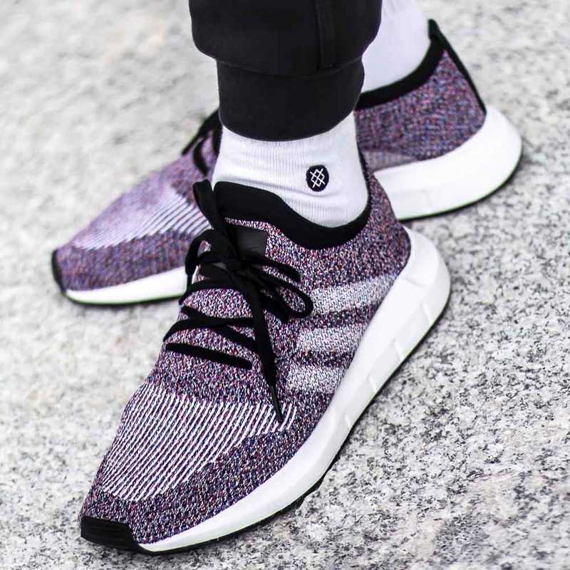 Adidas originals swift run primeknit trainers in outlet multi