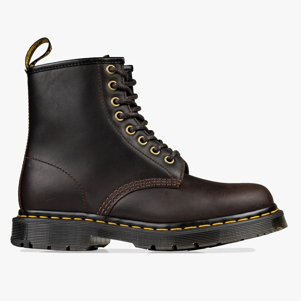 dr martens 1460 cocoa snowplow