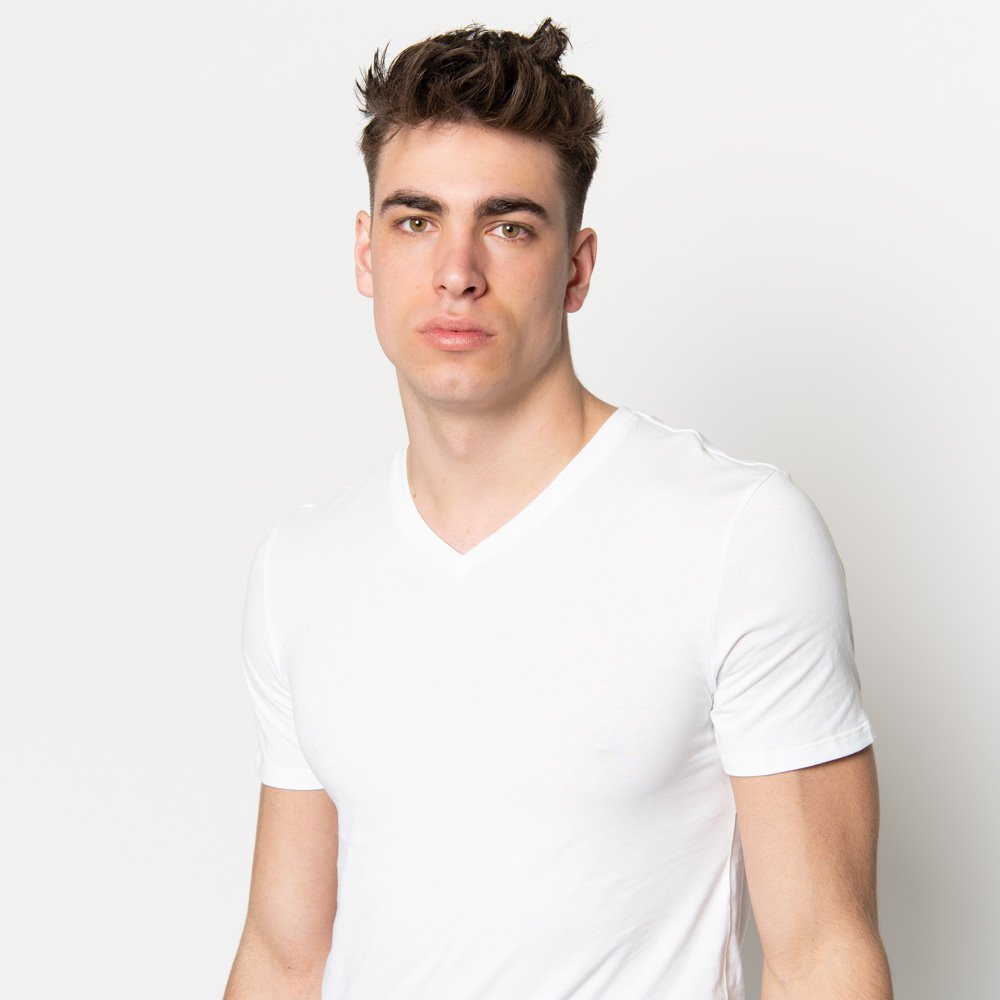 Lacoste v neck clearance shirt