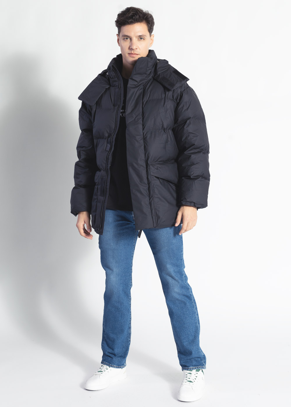 rains block puffer coat