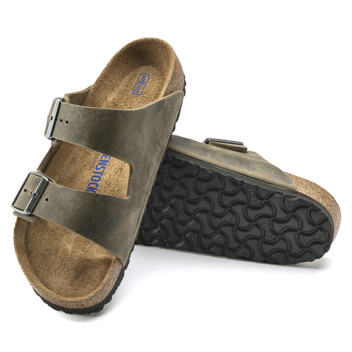 BIRKENSTOCK ARIZONA FL WB FADED KHAKI