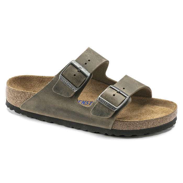 BIRKENSTOCK ARIZONA FL WB FADED KHAKI