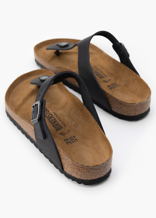 BIRKENSTOCK GIZEH LEOI BLACK