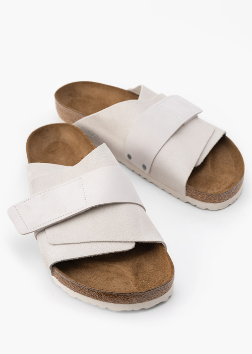 BIRKENSTOCK KYOTO LENB/LEVE ANTIQUE WHITE