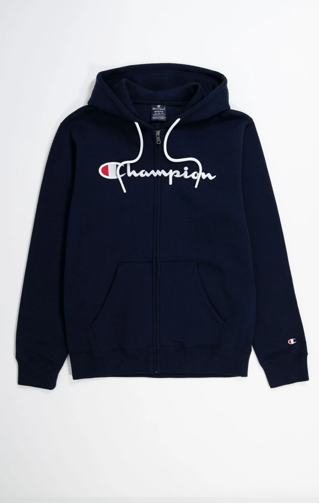 CHAMPION HOODED FULL ZIP SWEATSHIRT