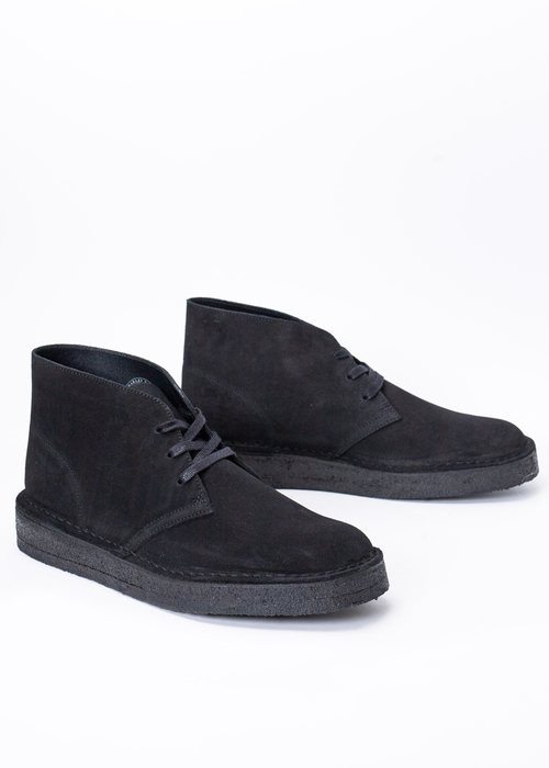 Clarks Desert Coal Black Sde (261548097)