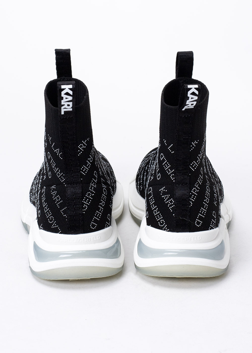 Karl Lagerfeld QUADRA Repeat Logo Knit Boot