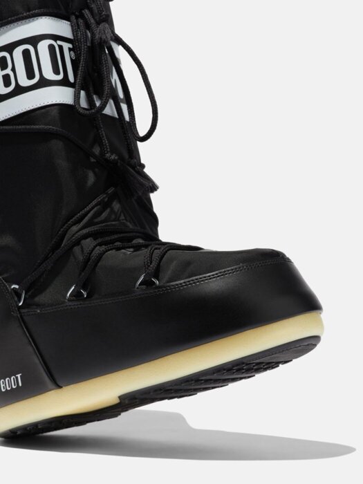 Moon Boot ICON BLACK NYLON BOOTS