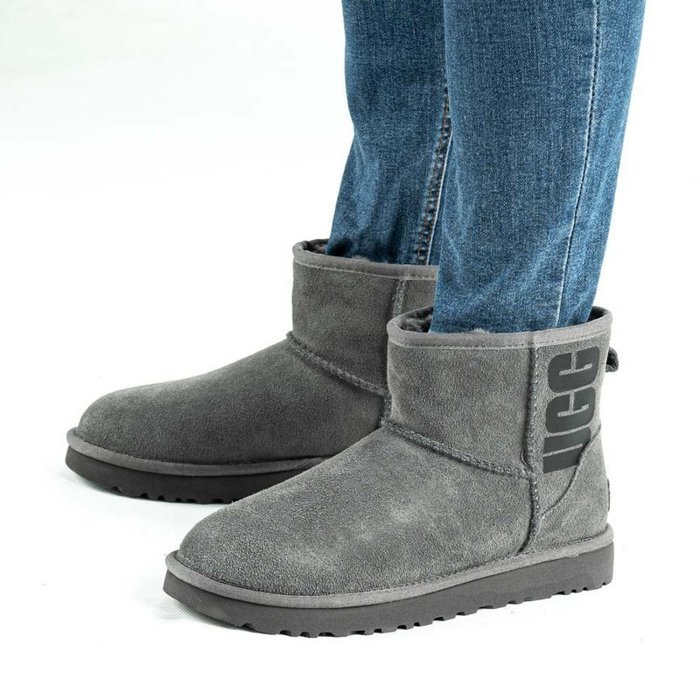 UGG W Mini Rubber Logo (1108231-GREY)