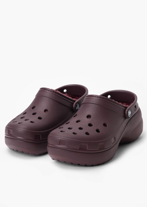 CROCS CLASSIC PLATFORM LINED CLOG