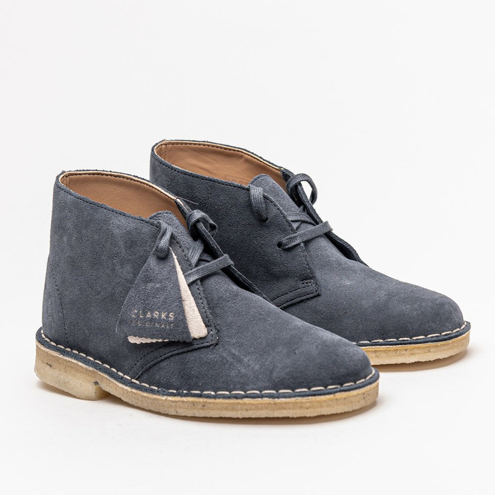 Clarks Desert Boot Blue Suede (261566914)