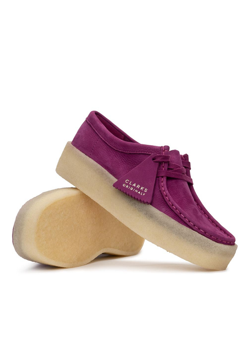Clarks Wallabee Cup Berry Nubuck (26163273)