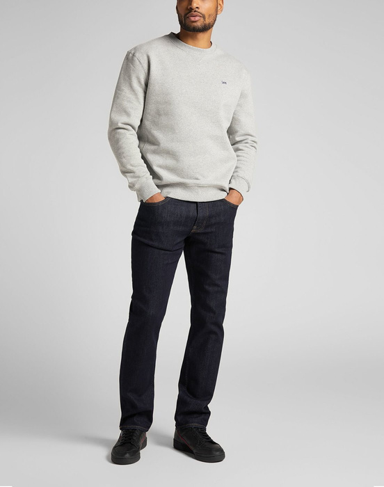 LEE PLAIN CREW SWS GREY MELE 