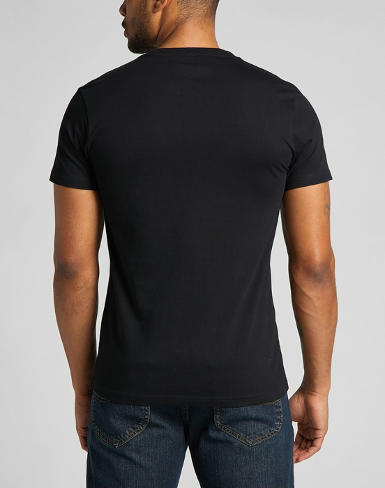 LEE TWIN PACK CREW BLACK WHITE 