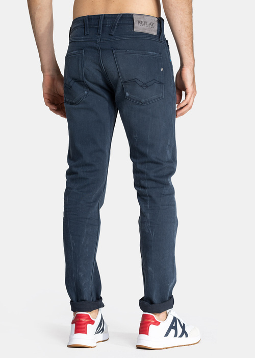 Replay Slim Fit Artic Blue Anbass Jeans (M914Y.000.513.982.007)