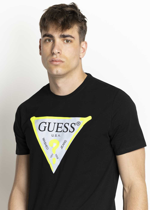 Guess CN SS Sprayer Tee (M01I55J1300-JBLK)