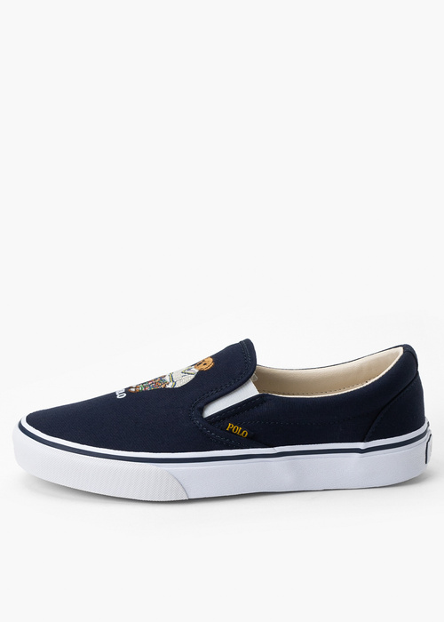 POLO RALPH LAUREN KEATON-SLIP-SNEAKERS-SLIP ON 