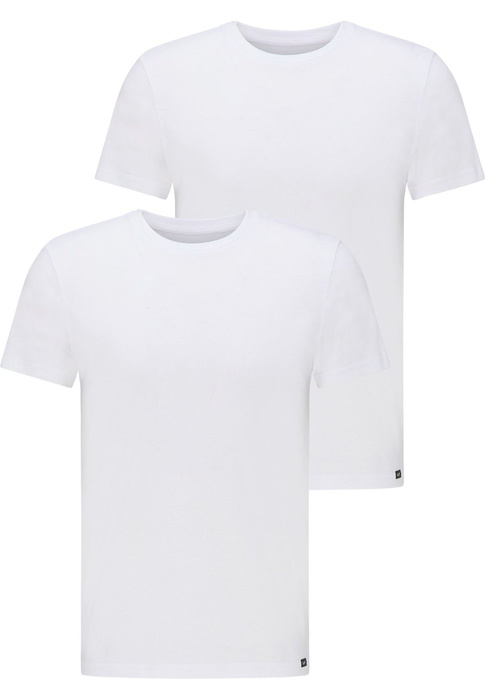 LEE TWIN PACK CREW WHITE 