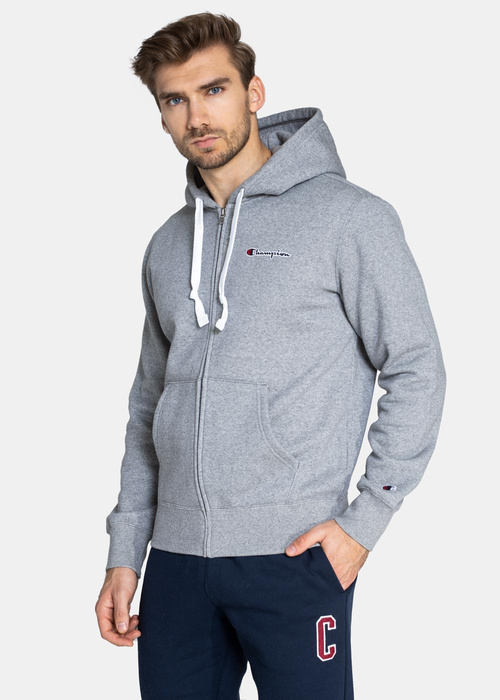 Champion Organic Cotton Blend Small Script Logo Zip-Up (216477-EM525)