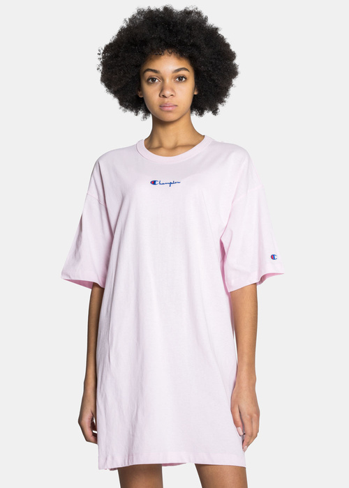Champion Small Script Logo Midi T-Shirt Dress (112743-PS104)
