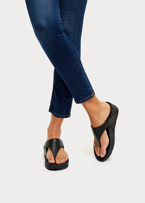 FITFLOP LULU LEATHER TOEPOST