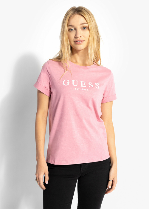Guess ES SS GUESS 1981 ROLL CUFF TEE