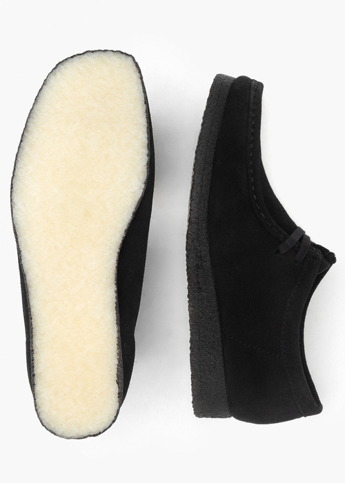 Clarks Wallabee Black Sde (26155519)